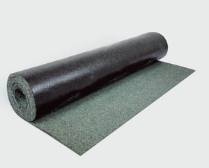 Membrana de techo bituminosa impermeable de 4mm, rollos de 10m, fieltro de asfalto granulado Mineral de Color, hoja de betún roja y <span class=keywords><strong>verde</strong></span> - Product Image 1
