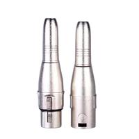Adaptateur audio professionnel CC035 Yinyu 6,35 mm (1/4 po) mono jack vers XLR femelle 3 broches avec contacts métalliques