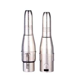 CC035 Yinyu DDP RTS 6,35mm 1/4 "Mono Jack A Adaptador XLR hembra de 3 pines contactos de Metal convertidor de señal de Audio profesional - Product Image 4