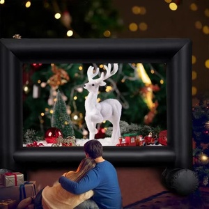 <span class=keywords><strong>2025</strong></span> nóng bán di động bên không khí màn hình chiếu thổi lên 14ft/16ft/20ft bên ngoài đứng <span class=keywords><strong>Inflatable</strong></span> Cinema Movie màn hình - Product Image 2