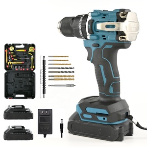 <span class=keywords><strong>Taladro</strong></span> percutor eléctrico recargable inalámbrico con mandril metálico de 13 mm para hormigón - Product Image 1
