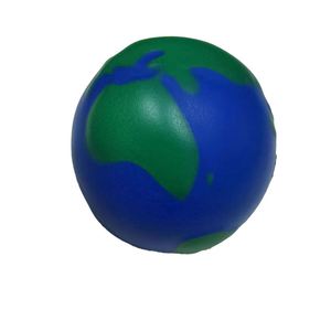 Pelota Antiestrés Personalizada al por Mayor con Forma de Globo Terráqueo, de Espuma de PU, Diseño de Tierra Sólida, Juguete para Aliviar la Ansiedad, con Logotipo Impreso, Regalo Promocional - Product Image 4
