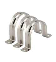 Raccord galvanisé 32-76mm allemand de type U fixation de selle américain en acier inoxydable pince de serrage de tuyau en métal
