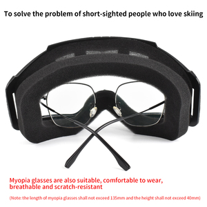 Protection UV FaceCoverfor Chasse Formation Ski Cosplay Cyclisme CSDetachable Tactical Windproof Facemask avec Thickened Lenses - Product Image 6