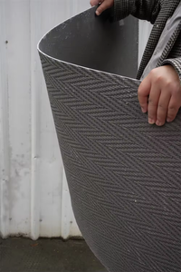 Paneles de pared decorativos naturales 600*1200*3-5mm <span class=keywords><strong>Cemento</strong></span> flexible Tejido de lino de <span class=keywords><strong>piedra</strong></span> suave Azulejos flexibles de X - Product Image 5