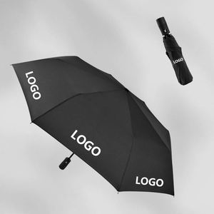 Paraguas Plegable Automático Promocional Personalizado con Logotipo, de Moda, para Viajes, con Estampado de Marca, 3 Protecciones Solares - Product Image 2
