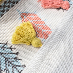 Commercio all'ingrosso della boemia camera da letto soggiorno camera dei bambini a casa decorazione della parete <span class=keywords><strong>di</strong></span> arte hanging custom boho tiro trapuntato tessuto <span class=keywords><strong>di</strong></span> <span class=keywords><strong>cotone</strong></span> tappeto arazzo - Product Image 5