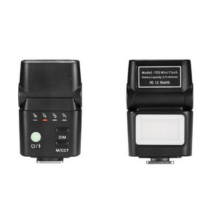 Vloglite F03มินิกล้อง, แฟลชกล้องสตูดิโอถ่ายภาพดิจิตอลแฟลชอเนกประสงค์สำหรับกล้อง Canon SONY Fuji <span class=keywords><strong>Nikon</strong></span> - Product Image 3