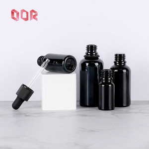 5ml 10m 15ml 20ml 30ml 50ml Black Glass <b>Bottle</b> <b>Dropper</b> <b>Bottle</b> Essential Oils Aromatherapy Cosmetics Container Empty with Dorpper - Product Image 3