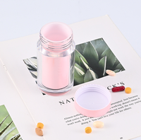 Bouteille en plastique PET personnalisée avec roulettes pour comprimés effervescents, capsules, comprimés médicinaux de 150 ml, bouteilles de stockage, bouteilles d'emballage