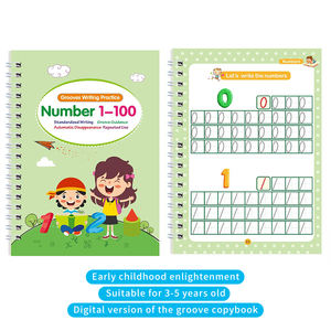 Tablero de tapa dura de libros <span class=keywords><strong>en</strong></span> espiral <span class=keywords><strong>para</strong></span> práctica de servicios personalizados ecológicos <span class=keywords><strong>para</strong></span> niños, impresión de libros de aprendizaje, Impresión de tarjetas de visita - Product Image 2