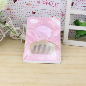 Juego de espejos con peine de madera Daydream, forma ovalada, colores variados, para uso doméstico, regalo del Día de San Valentín - Product Image 3