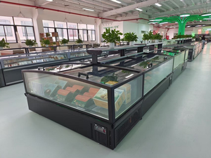 Congelador <span class=keywords><strong>de</strong></span> Isla para Supermercado con Ahorro <span class=keywords><strong>de</strong></span> Energía, Puerta Corredera <span class=keywords><strong>de</strong></span> Vidrio, Refrigerador <span class=keywords><strong>de</strong></span> Exhibición, <span class=keywords><strong>de</strong></span> -18 a -22 Grados ℃ - Product Image 2