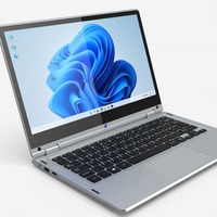 [13.3inch Celeron] 360-Degree Rotating Touchscreen 2-in-1 Laptop with DVDRW Optical Drive Win10 for Cross-Border Sales