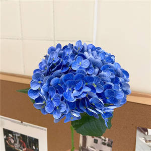 Planta en maceta hidratante de bonsái de <span class=keywords><strong>Hortensia</strong></span> táctil Artificial para el hogar, oficina, jardín, interior, exterior, decoración de sala de estar - Product Image 1
