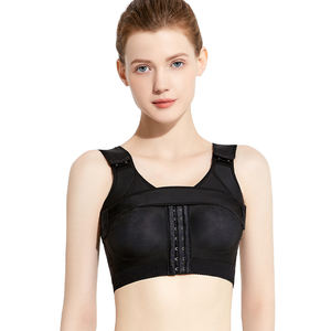 Haute Compression Taille Formation Contrôle Du Ventre Soulever La Poitrine Et Correction À Bosse Push up Contrôle Vice Poitrine Overbust Corset - Product Image 3