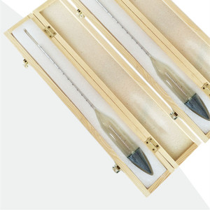 جهاز قياس الكثافة النوعية للتربة في صندوق خشبي 0.995-1.030 أداة قياس تحليلية لقياس كثافة التربة - Product Image 6