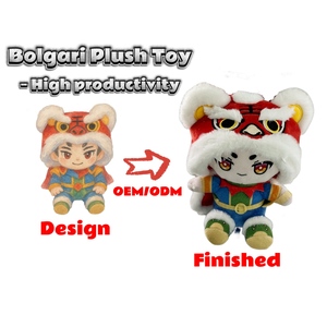 Bán Buôn Little <span class=keywords><strong>Tiger</strong></span> Búp Bê Đồ Chơi Sang Trọng Dễ Thương Búp Bê Động Vật Sang Trọng Tùy Chỉnh Sang Trọng <span class=keywords><strong>Keychain</strong></span> - Product Image 1