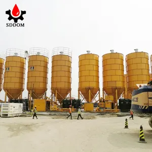 SDDOM manufacture price 20 ton to 1000 tons cement storage square silos concrete batching cement silo for sale