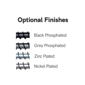 Umweltfreundliche <span class=keywords><strong>RoHS</strong></span>-konforme Grau-Phosphatierte Schrauben 4,2mm für Umweltfreundliche Gebäude - Product Image 4
