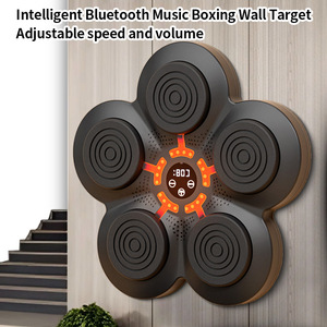 Music Boxing Machine Home Wall Mount Music Boxer, Electronic Smart Focus Agility Training Digital Boxing Wall Target - Product Image 2