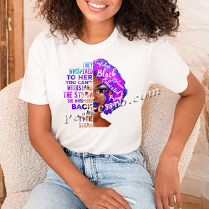 Frlitter litter eat ransfer ron on elanelanin irirl inyl undundle lack omen para shirts ustom shirts camisetas - Product Image 3