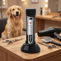 Shernbao PGC-660 Alat Cukur Bulu Anjing Profesional Tanpa Kabel Set Alat Cukur Bulu Hewan 4-in-1 untuk Anjing dan Kucing