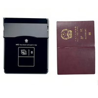 LEEKGOTECH LKG Pembaca Paspor USB Ultra Tipis Pemindai MRZ Membaca Chip NFC RFID Terintegrasi Kios ATM EGate SDK API
