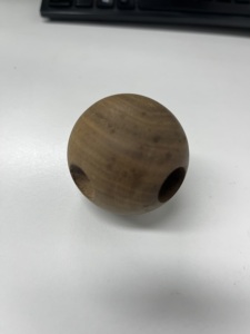 Custom Cnc Draaibank Walnoot Onderdelen, Cnc Gefreesd Walnoot Handvat Cnc Houten Onderdelen - Product Image 5