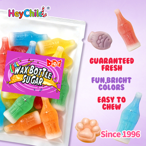 Dulces al por mayor populares en TikTok: Snacks exóticos chinos, caramelos de frutas, gomitas, dulces de mermelada, caramelo divertido estilo botella de cera, juguete de caramelo con sabor a frutas. - Product Image 4
