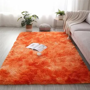 China Factory 100% Polyester Shaggy Large Modern Soft Area Rugs Living Room Carpet and Rug