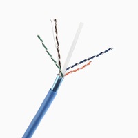 Haute qualité 100% cuivre nu UTP CAT6/CAT5/CAT7/CAT8 câble réseau Ethernet SFTP câble extérieur boîte de couleur 305M pour l'extérieur