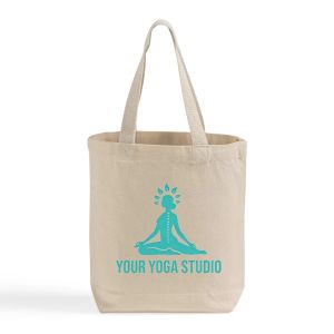 Custom Eco-Friendly Themed Souvenir Favors Small <b>Canvas</b> <b>Tote</b> Bag Lightweight Book Bag Reusable Casual Daily Shoulder Bag - Product Image 2