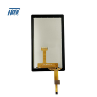 Pantalla táctil capacitiva CTP con interfaz USB I2C de resolución 720x1280 de 5 pulgadas personalizada