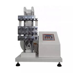 Testeur de craquage par flexion du caoutchouc ASTM D813, machine d'essai de craquage par flexion Demattia, testeur de craquage par fatigue par flexion De Mattia pour cuir - Product Image 1