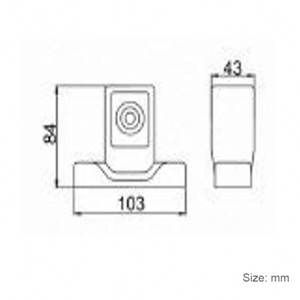 24V xe tải bên đánh dấu đèn LED hổ phách trắng đỏ bên đánh dấu cuống góc ánh sáng lần lượt tín hiệu chỉ số đèn - Product Image 2