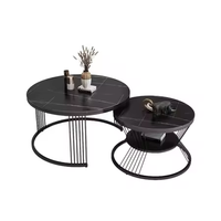Table de bord de planche de roche multifonctionnelle de haute qualité pour un usage domestique-Combinaison de table basse élégante