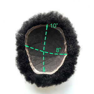 Toupet pour Homme Africain – Prothèse Capillaire Humaine Frisée Crépue Serrée 4C, Base Invisible en Dentelle et Closure pour un Aspect Afro Naturel - Product Image 6