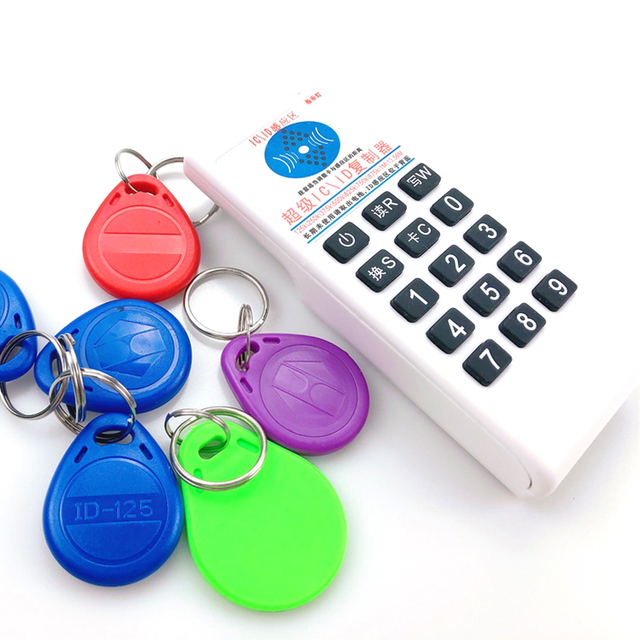 Waterproof ABS Material RFID Access Control Card Reader 125KHz/13.56Mhz Write Copier Key Cloner Duplicator