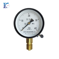 Manomètre DACHENG Y-60 60 mm, boîtier en acier au carbone, connecteur en cuivre, 0-600 bars, résistant à la corrosion, directement de l'usine, garantie 1 an