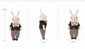 Jouets en peluche lapin Metoo Tiramitu, lapin de mariage personnalisé en robe de mariée pour mariage ou Saint-<span class=keywords><strong>Valentin</strong></span> - Product Image 4