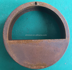 Maceta Circular de Acero Corten para Decoración de Paredes - Product Image 5