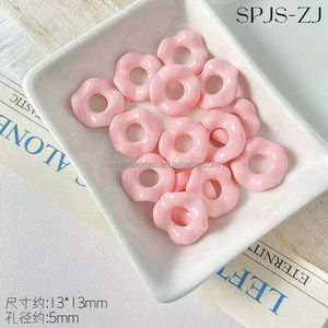 Macaron Polish Stacking Toys Straight Hole Beading DIY Craft Accessories Phone Chains Hair ropes Jewelry <b>Beads</b> Versatile - Product Image 6