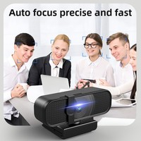 Fabrika kaynağı HD 4K çözünürlük Mini USB arayüzü bilgisayar kamerası CMOS görüntü canlı Video konferans ve PC kullanımı için