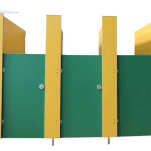 <span class=keywords><strong>Tablero</strong></span> laminado compacto HPL de resina fenólica impermeable de 10mm, 12mm, 13mm para cubículos de inodoro, Partición de baño - Product Image 5