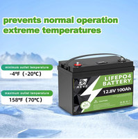 Batterie LiFePO4 avec BMS, en stock UE, 12V 48V 24V 100Ah 150Ah 200Ah 300Ah, Batterie Lithium-Ion LiFePO4 12V pour Chariots de Golf