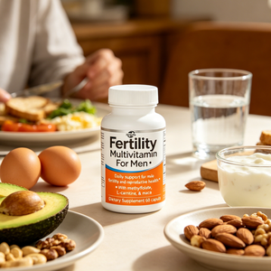 Vente en gros usine OEM Vitamines naturelles Multivitamines Aide à la fertilité pour femmes Supplément de fertilité Soutien du nombre et de la motilité des spermatozoïdes chez l'homme - Product Image 3