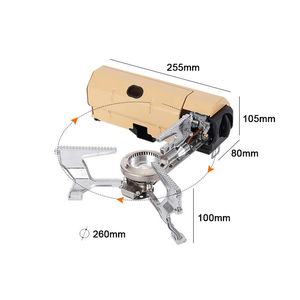 Venta al por mayor barbacoa al aire libre y cocina interior portátil Mini estufa <span class=keywords><strong>de</strong></span> gas <span class=keywords><strong>butano</strong></span> Camping estufa plegable quemador <span class=keywords><strong>de</strong></span> gas <span class=keywords><strong>con</strong></span> <span class=keywords><strong>horno</strong></span> - Product Image 6