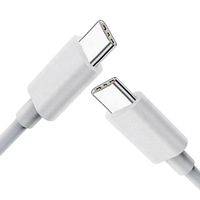Premium 1M 2M 3FT 6FT 60W 65W 100W 6A Type C à C USB Type C téléphone portable PD câble de chargeur de charge rapide pour MACBOOK