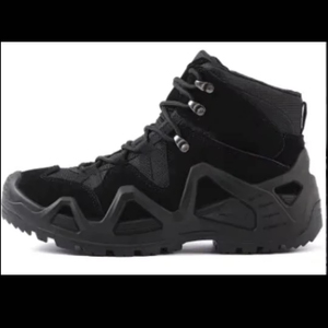 Bottes de Combat Imperméables en Cuir Noir pour Homme, Chaussures d'Entraînement Tactiques d'Extérieur avec Personnalisation OEM Style <span class=keywords><strong>Désert</strong></span> - Product Image 1